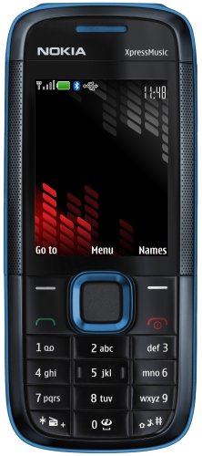 Nokia 5130 XpressMusic, Blue (Refurbished)