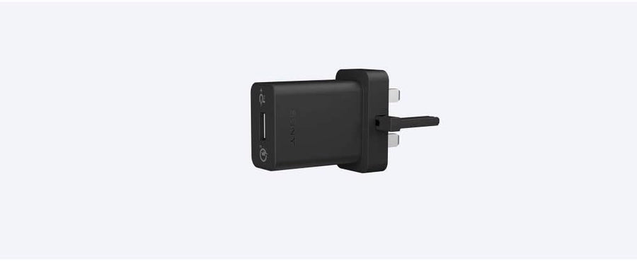 Sony Quick Charge 3.0 Charger with USB-C Cable, Black