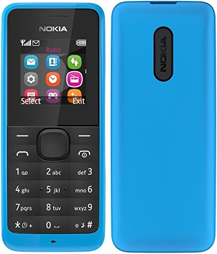Nokia 105 Dual SIM, Blue (Refurbished)