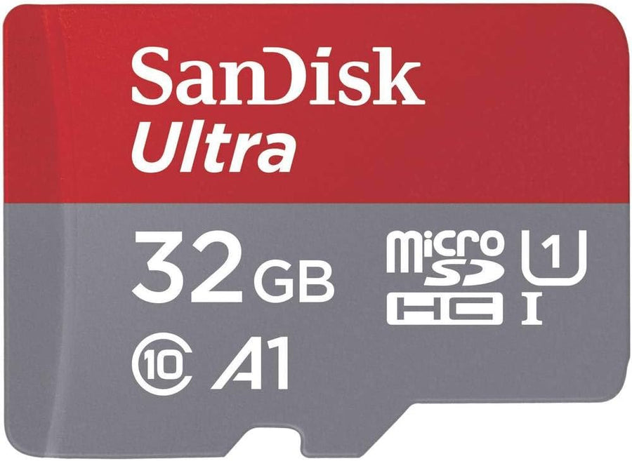 SanDisk Ultra 32GB microSDHC Card with SD Adapter