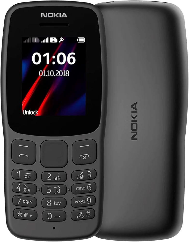 Nokia 106, Black
