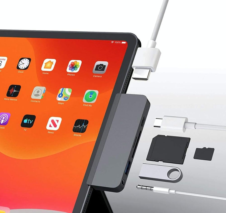HyperDrive 6-in-1 USB-C Hub for iPad Pro / Air