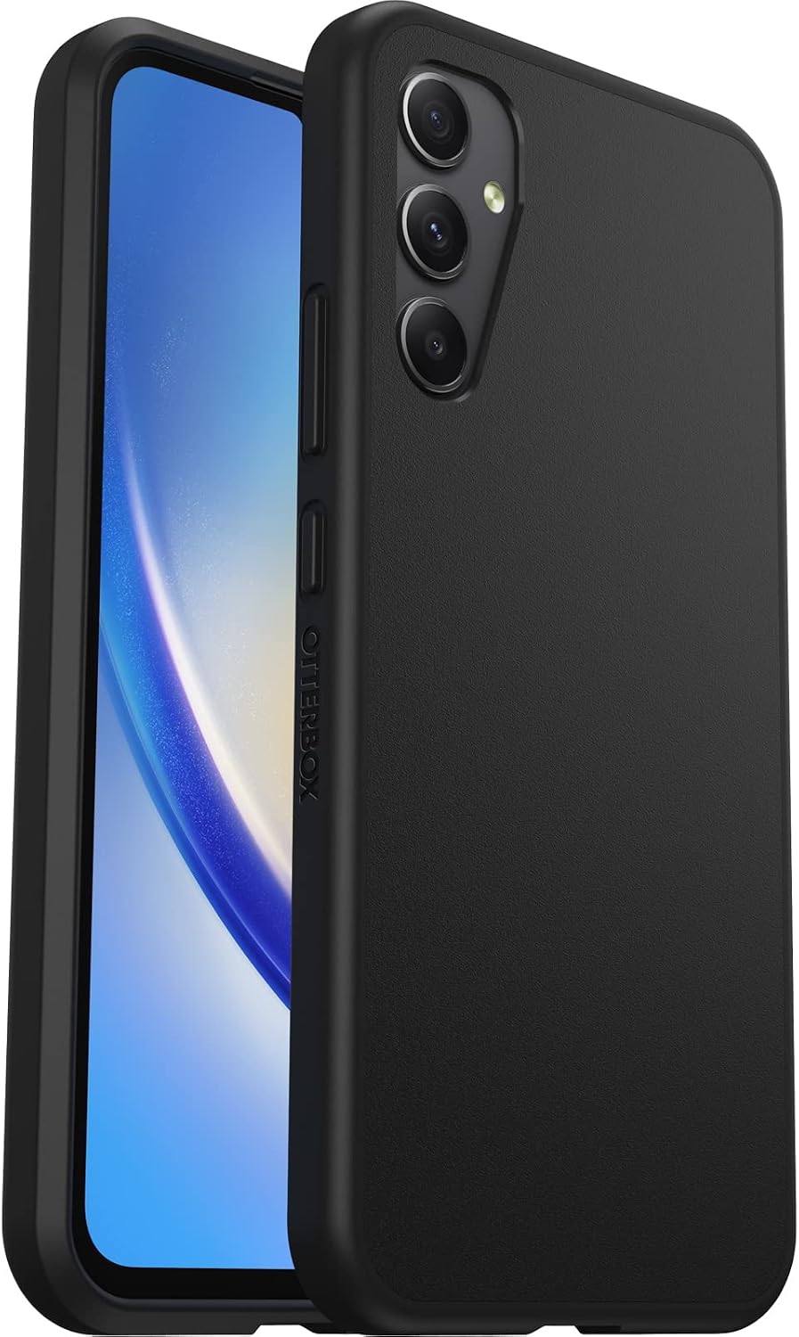 OtterBox React Series Samsung Galaxy A34 5G Slim Case, Black