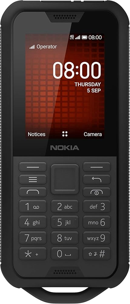 Nokia 800 Tough 4G, Black