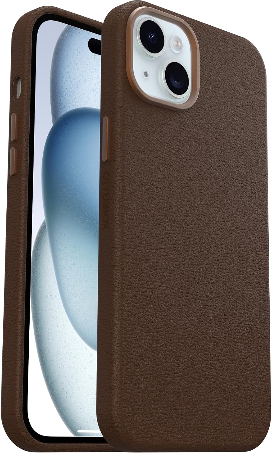 OtterBox Symmetry Series Cactus Leather MagSafe Case for iPhone 15 Plus (77-95739)