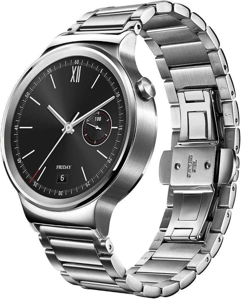 Huawei Watch W1 Classic, Stainless Steel