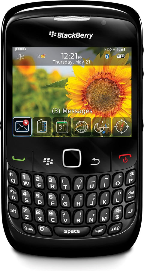 BlackBerry Curve 8520, Black (Refurbished)