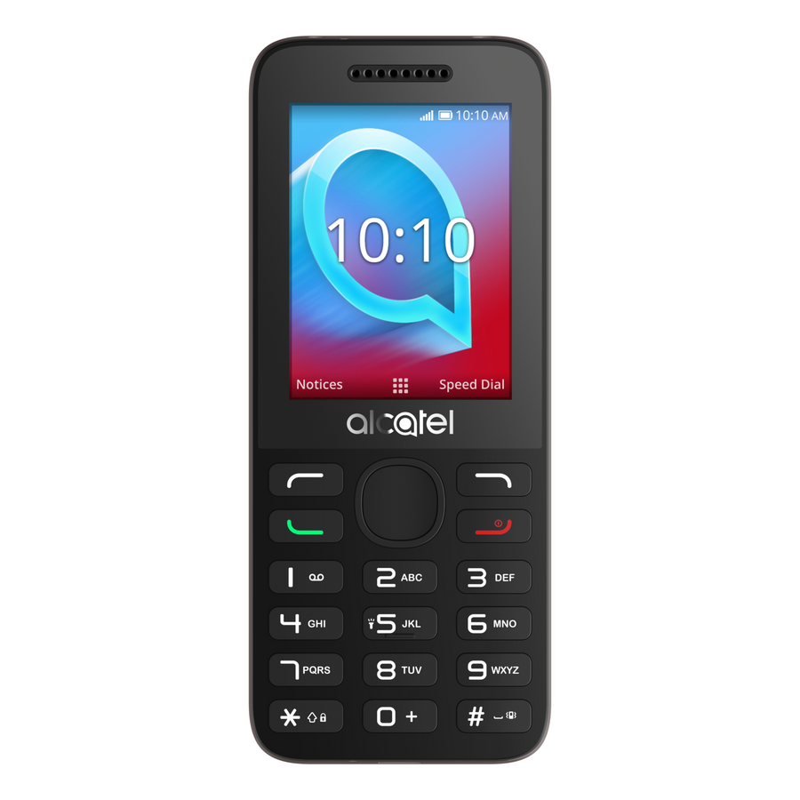 Alcatel 20.38 2038X mobile phone in Cocoa Grey