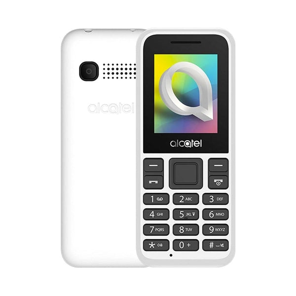 Alcatel 1068D Mobile Phone, Black/White