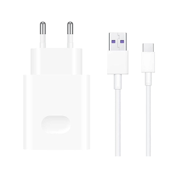 Huawei CP84 40W SuperCharge USB-C Charger, White