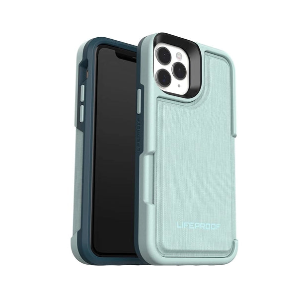LifeProof Flip Wallet Case for iPhone 11 Pro, Water Lily