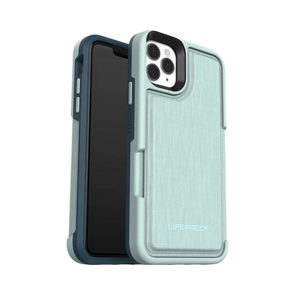 LifeProof Flip Wallet Case for iPhone 11 Pro Max, Water Lily