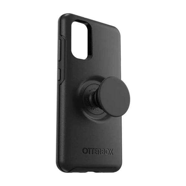OtterBox Pop Symmetry Case for Samsung Galaxy S20, Black