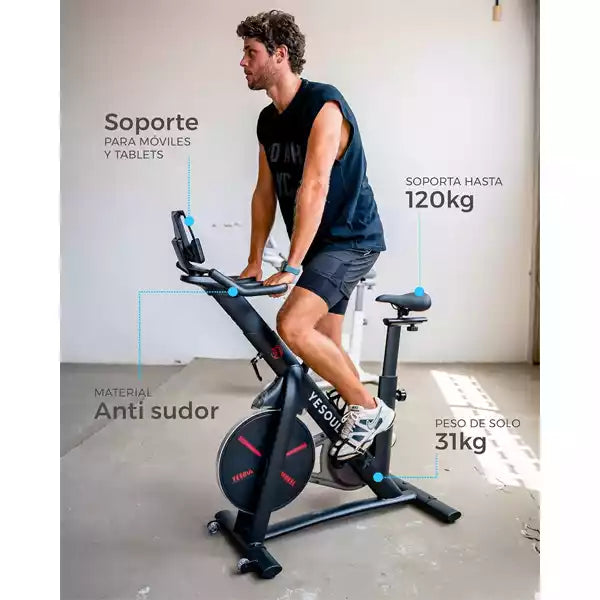 Yesoul S3 Exercise Bike, Black