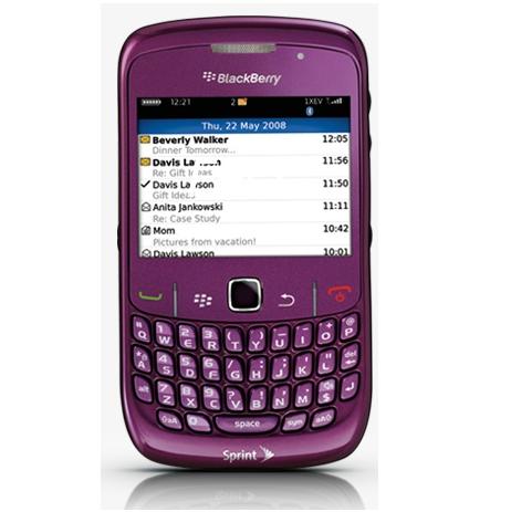BlackBerry Curve 8520, Pink (Refurbished)