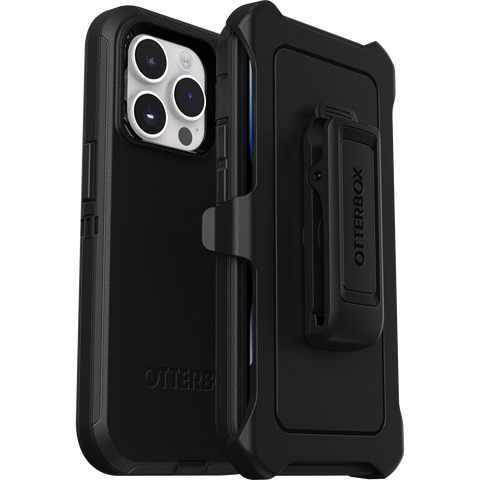 OtterBox Defender Series iPhone 14 Pro Rugged Case, Black