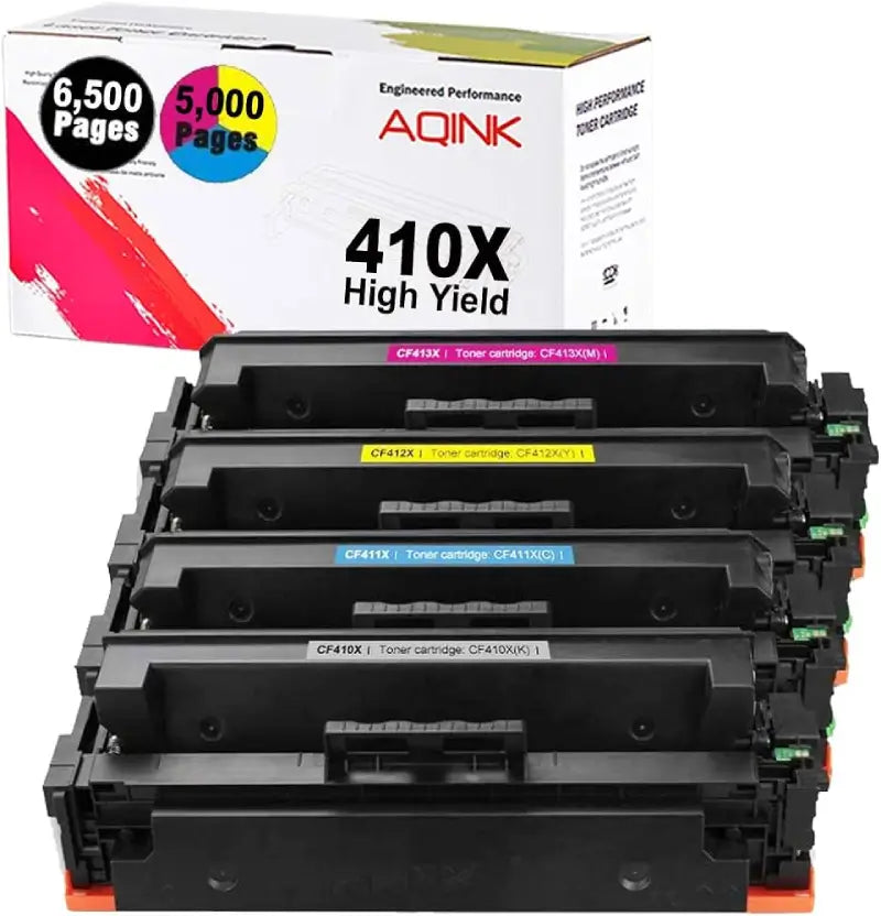 HP 410X High Yield Yellow Toner Cartridge (CF412X)