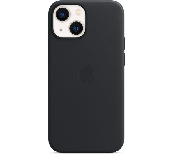 Apple Leather Case iPhone 13 mini with MagSafe, Midnight