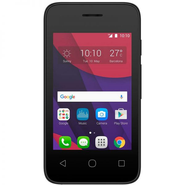 Alcatel Pixi 4 3.5 inch 4017X smartphone in Volcano Black
