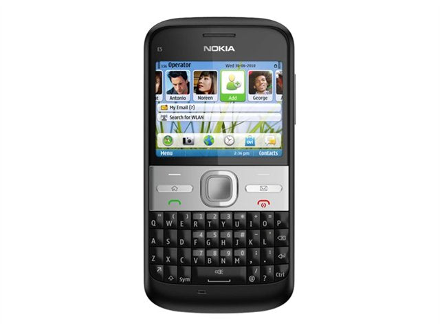 Nokia E5, Carbon Black (Refurbished)