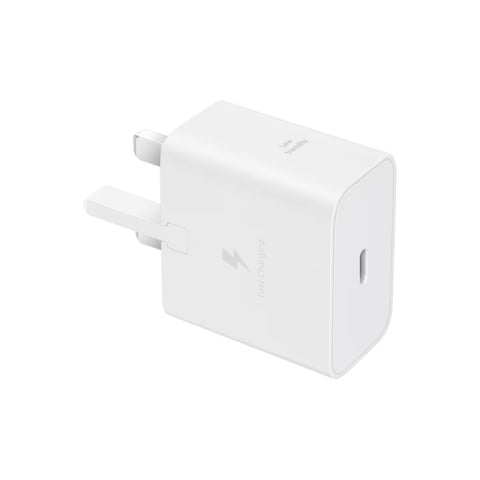 Samsung 15W USB-C Fast Charger, UK Plug, White (EP-T1510NWEGGB)