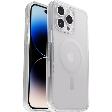 OtterBox Symmetry Series+ iPhone 14 Pro Max MagSafe Case, Clear