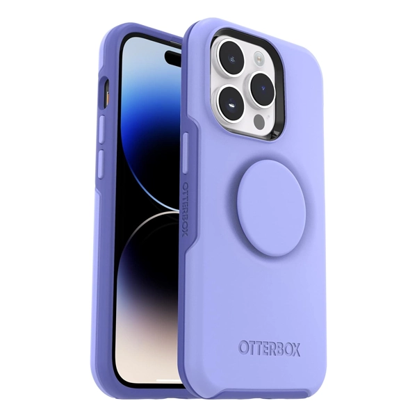 OtterBox OtterPop Case for iPhone 14 Pro Purple