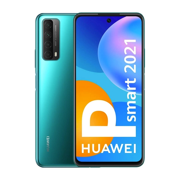 Huawei P smart 2021 Smartphone 128GB 4GB RAM Dual Sim Crush Green