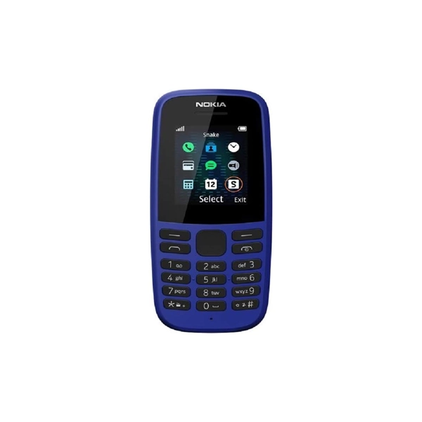 Nokia 105 (4 edition)all carriers 1.77 inch — Blue