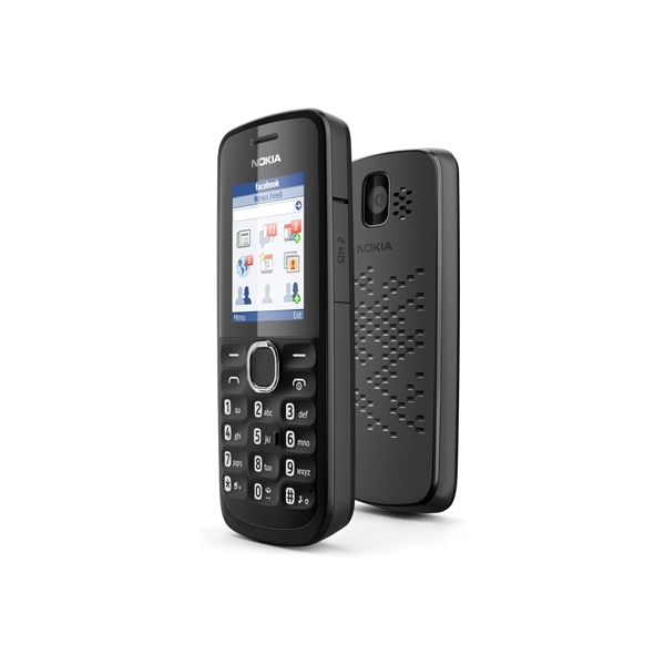 Nokia 110 Dual Sim Mobile Phone Unlocked Black