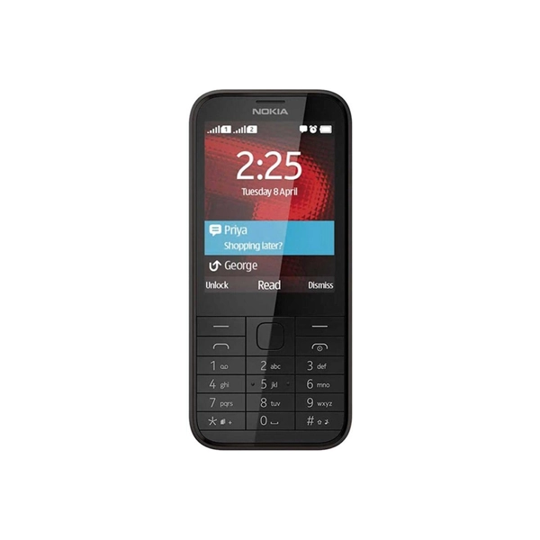 Nokia 225 Dual SIM 2.8" 100.6g Black