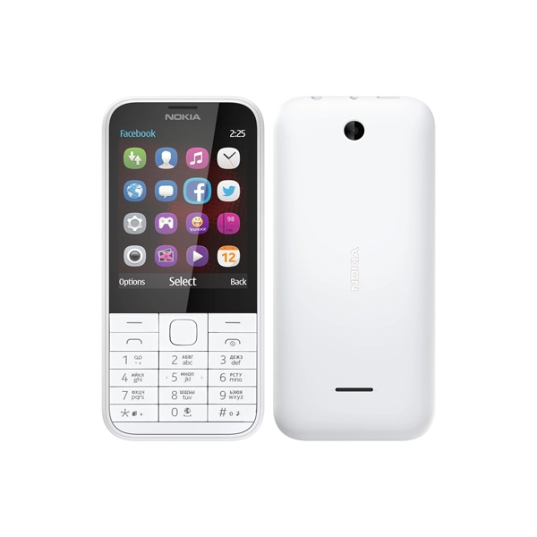 Nokia 225 Dual SIM 2.8" 100.6g White