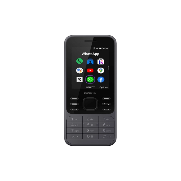 Nokia 6300 4G - Mobile Phone, Charcoal