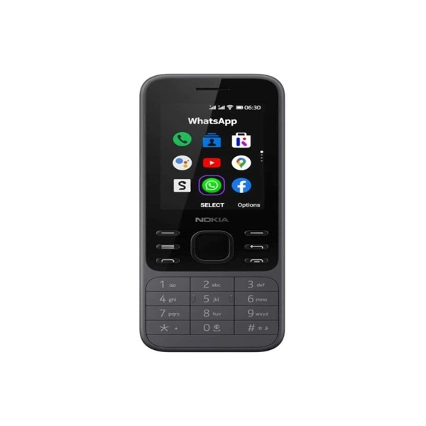Nokia 6300 Dual SIM 4G Mobile Phones, Light Black Matt