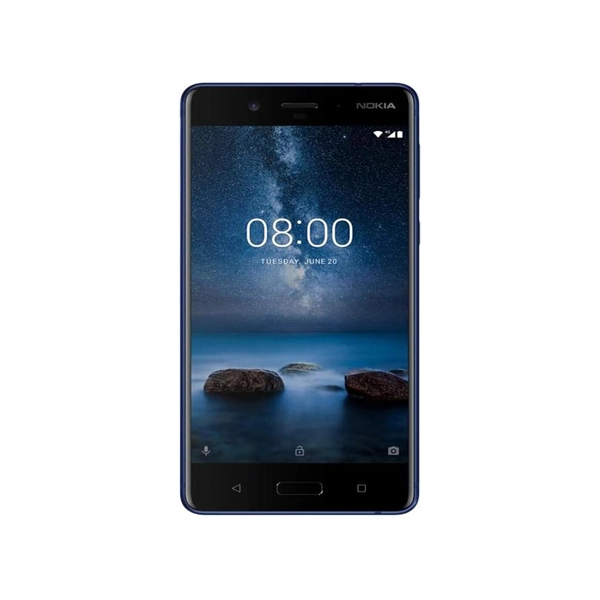 Nokia 8 SIM-Free Smartphone - Tempered Blue
