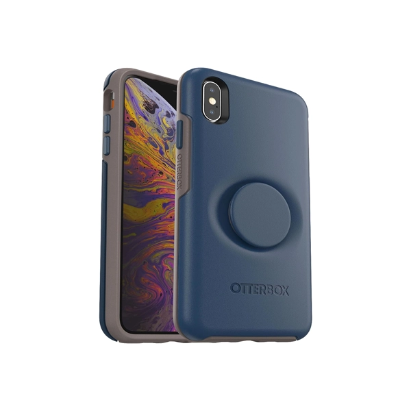 OtterBox + Pop Symmetry Series Case for iPhone Xs Max- Go to Blue