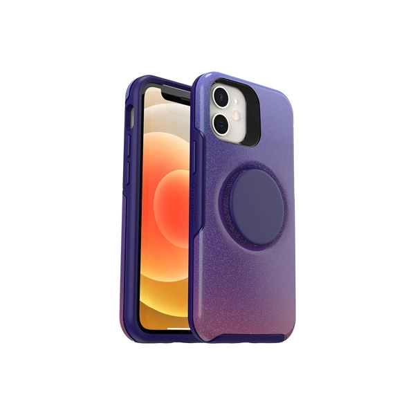 OtterBox Otter + POP Symmetry Series Case for iPhone 12 Mini - Violet Dusk