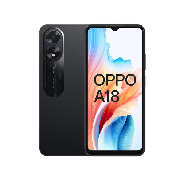 OPPO A18 DS 4GB/128GB Glowing Black